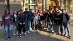 vierdeklassers in Den Haag